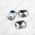 Fancy Glass Stone Flat Foiling Back Crystal Gem Octagon